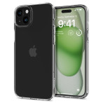 Spigen Liquid Crystal Cover for iPhone 15 Plus (TPU) Crystal Clear