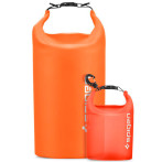 Spigen A630 Universal Waterproof Bag Kit (2L/20L) Sunset Orange - 2pk