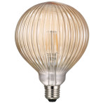 Nordlux Deco Avra​Basic Grooved G125 Globe Bulb E27 (1,5W) Amber