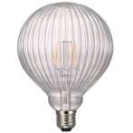 Nordlux Deco Avra​Basic Grooved G125 Globe Bulb E27 (1,5W) Klar