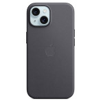 Apple FineWoven deksel m/MagSafe til iPhone 15 - Svart