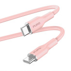 Puro Icon Soft USB-C-kabel - 1,5 m (USB-C/USB-C) Rosa