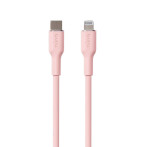 Puro Icon Soft Lightning-kabel - 1,5 m (USB-C/Lightning) Rosa