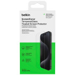 Belkin Screenforce Tempered Screen Protection for iPhone 15 Pro (antibakteriell)