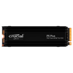 Crucial P5 Plus Heatsink SSD-harddisk 2TB - M.2 PCIe Gen4 (NVMe)