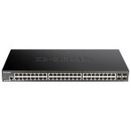 D-Link DGS-1250-52X Smart Network Switch 48 porter (SFP+)