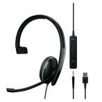 Epos Adapt 135T II UC On-Ear Mono-hodesett (3,5 mm/USB-A)