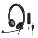 Epos Impact SC 75 MS On-Ear Stereo Headset (USB-A/3,5 mm)