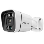 Foscam V5EP Overvåkingskamera m/sirene - PoE (3072x1728) Hvit