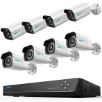 Reolink NVS16-5KB8-A Overvåkingssystem PoE m/8 kameraer (16 kanaler)