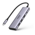 Ugreen 6-i-1 USB-C-dokkingstasjon (HDMI/USB-A/USB-C)