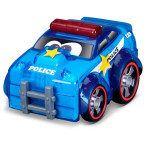 BB Junior Push & Glow politibil m/lys og lyd (18+ måneder)