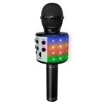 Musikk-karaokemikrofon med lys (6+ år)