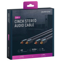 Phono kabel Clicktronic Casual (Pro) - 3m