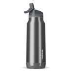 HidrateSpark Pro 32 Straw Smart vannflaske m/LED (946 ml) børstet stål