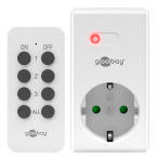 Goobay Smart Socket m/fjernkontroll (1100W)