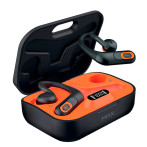 Mixx StreamBuds Sports Charge TWS Bluetooth rundt ørepropper m/etui (32 timer) Svart/oransje