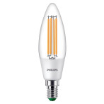 Philips LED-stearinlys Glødelampe E14 - 2,3W (40W) Varm hvit