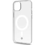 Celly Gelskinmag Magnetic TPU-deksel iPhone 15 Plus - Gjennomsiktig