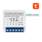 Avatto LZWSM16-W3 Smart Switch Module No Neutral (ZigBee/Tuya) 3-kanals