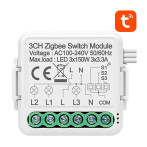 Avatto N-ZWSM01-3 Smart Switch Module (ZigBee/Tuya) 3-kanals