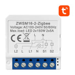 Avatto ZWSM16-W2 Smart Switch Module (ZigBee/Tuya) 2-kanals