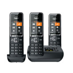 Gigaset Comfort 550A Trio trådløs telefon (2,2 tm skjerm) 3pk