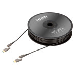 In-Akustik Profi HDMI 2.0 LWL-kabel - 15m (Micro HDMI Adapter)