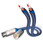 In-Acoustic Premium XLR-kabel - 0,5 m (hann/kvinne)