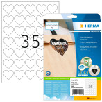 Herma Premium Hjerteetiketter (35 mm) 10 ark