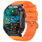 Denver SWC-191 Bluetooth Smartwatch (puls/blodtrykk/oksygen/anropsfunksjon) oransje