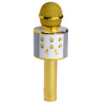 Denver KMS-20 Karaoke mikrofon/høyttaler (Bluetooth) Gul