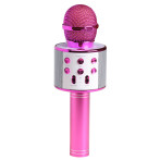 Denver KMS-20 Karaoke mikrofon/høyttaler (Bluetooth) Rosa