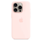 Apple MagSafe-deksel til iPhone 15 Pro (silikon) Rosa
