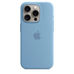 Apple MagSafe-deksel til iPhone 15 Pro (Silikon) Vinterblå