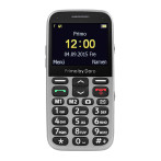 Doro Primo 366 Mobiltelefon m/Store knapper (Bluetooth) Sølv