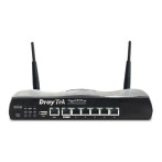 DrayTek Vigor 2927Lac LTE Dual WAN VPN-ruter (300 Mbps)