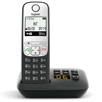 Gigaset A690A Trådløs fasttelefon m/dokk (telefonsvarer) Svart