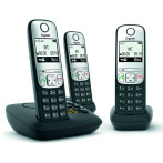 Gigaset A690A Trio trådløs fasttelefon m/dokk (telefonsvarer)