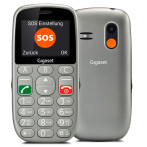 Gigaset GL390 telefon m/tastatur/skjerm (Dual-SIM) Titan-Sølv