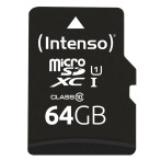 Intenso Performance MicroSDXC-kort 64 GB m/adapter (UHS-I)
