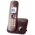 Panasonic KX-TG6811GA fasttelefon m/dokk (1,8tm) Mocca Brown