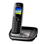 Panasonic KX-TGJ320GR fasttelefon m/dokk (m/svar) Vinrød