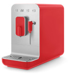 Smeg BCC02RDMEU helautomatisk espressomaskin m/melkeskummer 1350W (1,4L) Rød