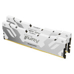 Kingston Fury RG White XMP CL38 Dimm 32GB - 8000MHz - RAM DDR5-sett (2pk)
