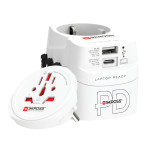 Skross AC45PD PRO Light Travel adapter m/USB-A/USB-C (verden)