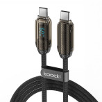Toocki PD USB-C-kabel 60W - 1m (USB-C/USB-C)