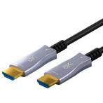 Goobay Optical Hybrid Ultra High Speed HDMI Ethernet-kabel 8K - 20m (hann/hann)