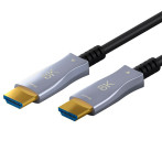 Goobay Optical Hybrid Ultra High Speed HDMI Ethernet-kabel 8K - 30m (hann/hann)