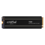 Crucial T500 Heatsink SSD-harddisk 1TB - PCIe M.2 (NVMe)